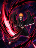 Cuadro Metálico Bleach: Ichigo Shinigami (Edición Oscura)